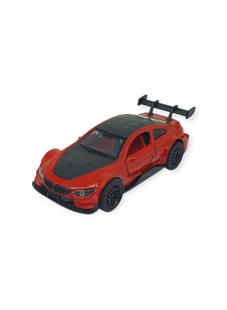 Çek Bırak Metal Arabalar 12 cm - 3671C - Kırmızı