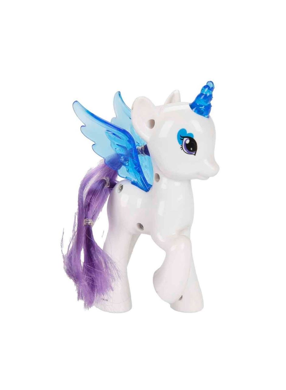 Işıltılı Pony Figür - Işıklı Figür - Mavi