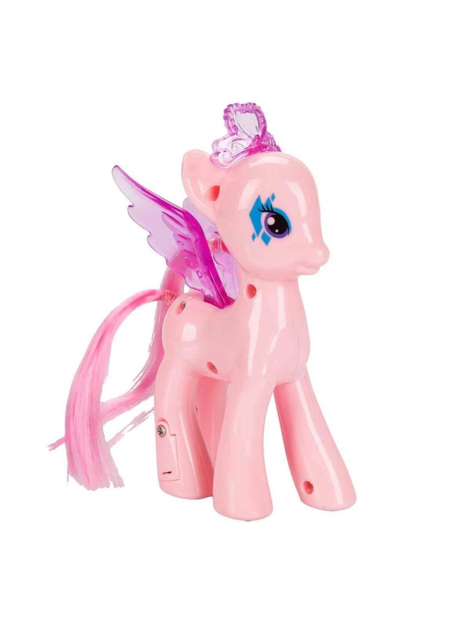 Işıltılı Pony Figür - Işıklı Figür - Pembe