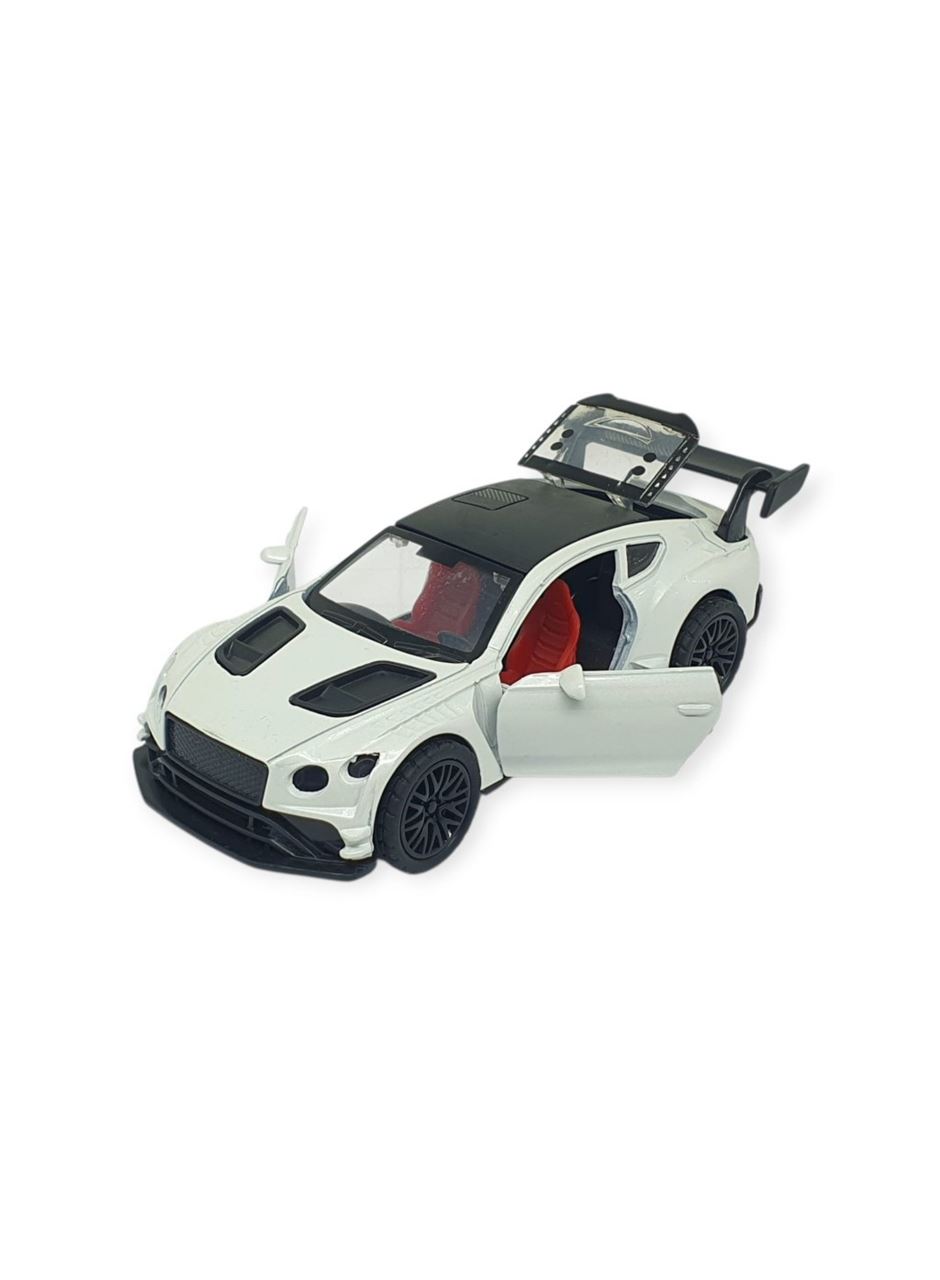 Çek Bırak Metal Arabalar 12 cm - 3671C - Beyaz