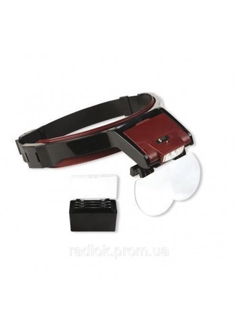 - Lens Takmalı 4 Lens , Led Lambalı şapka Tip Büyüteç (