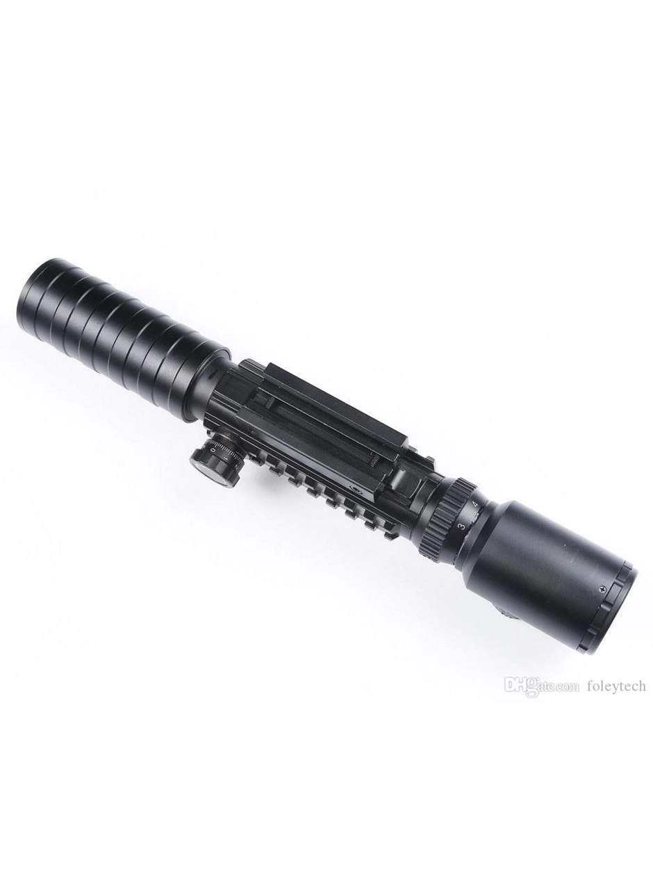 3-9x32 Eg Zoomlu Av Tüfeği Dürbünü çift Işık Kaynaklı (