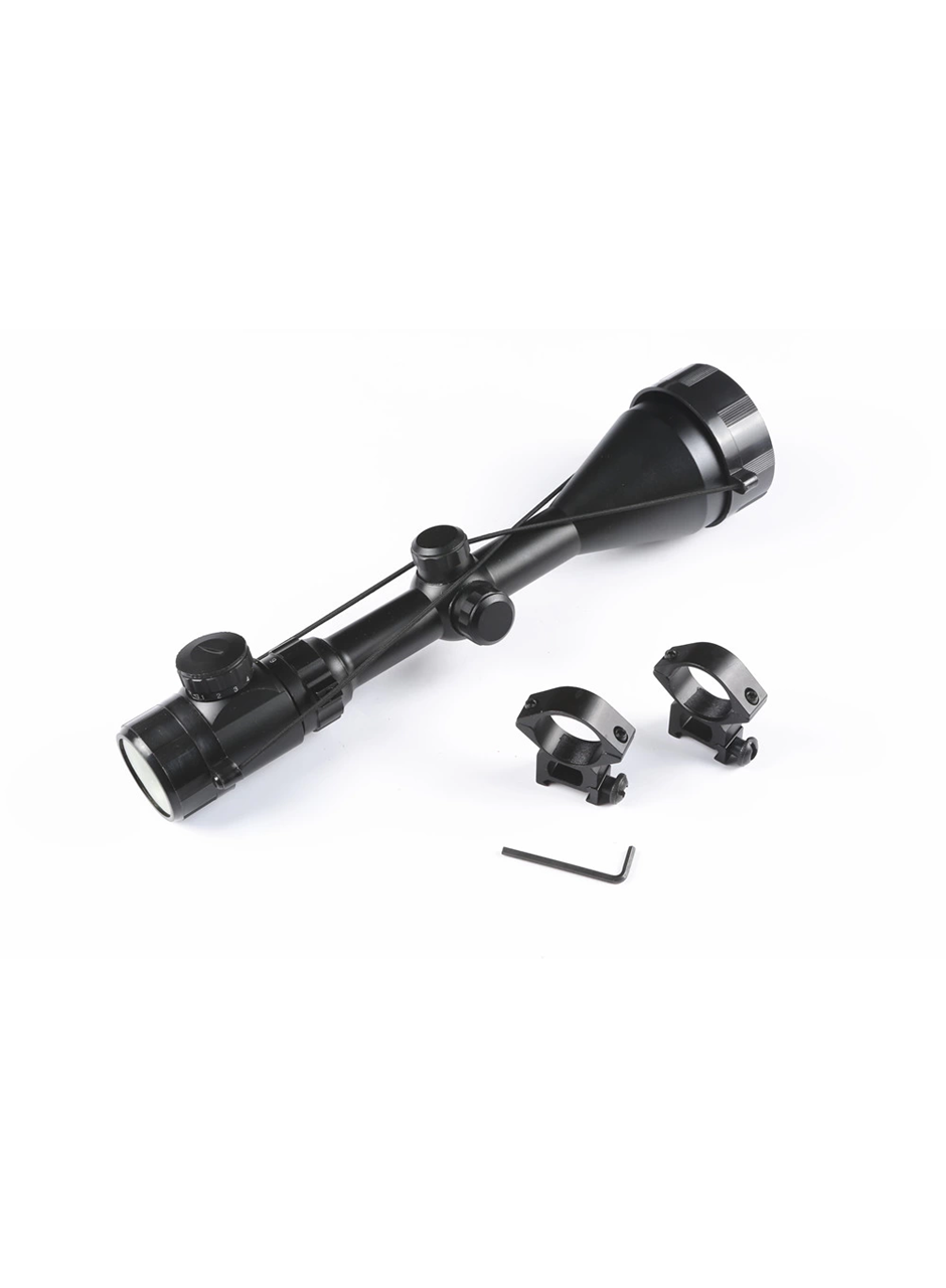 3-9x56eg Yüksek Kaliteli çıft ışık Kırmızı,yeşil Kaynaklı Avcılık Süfer Dürbün(b) (