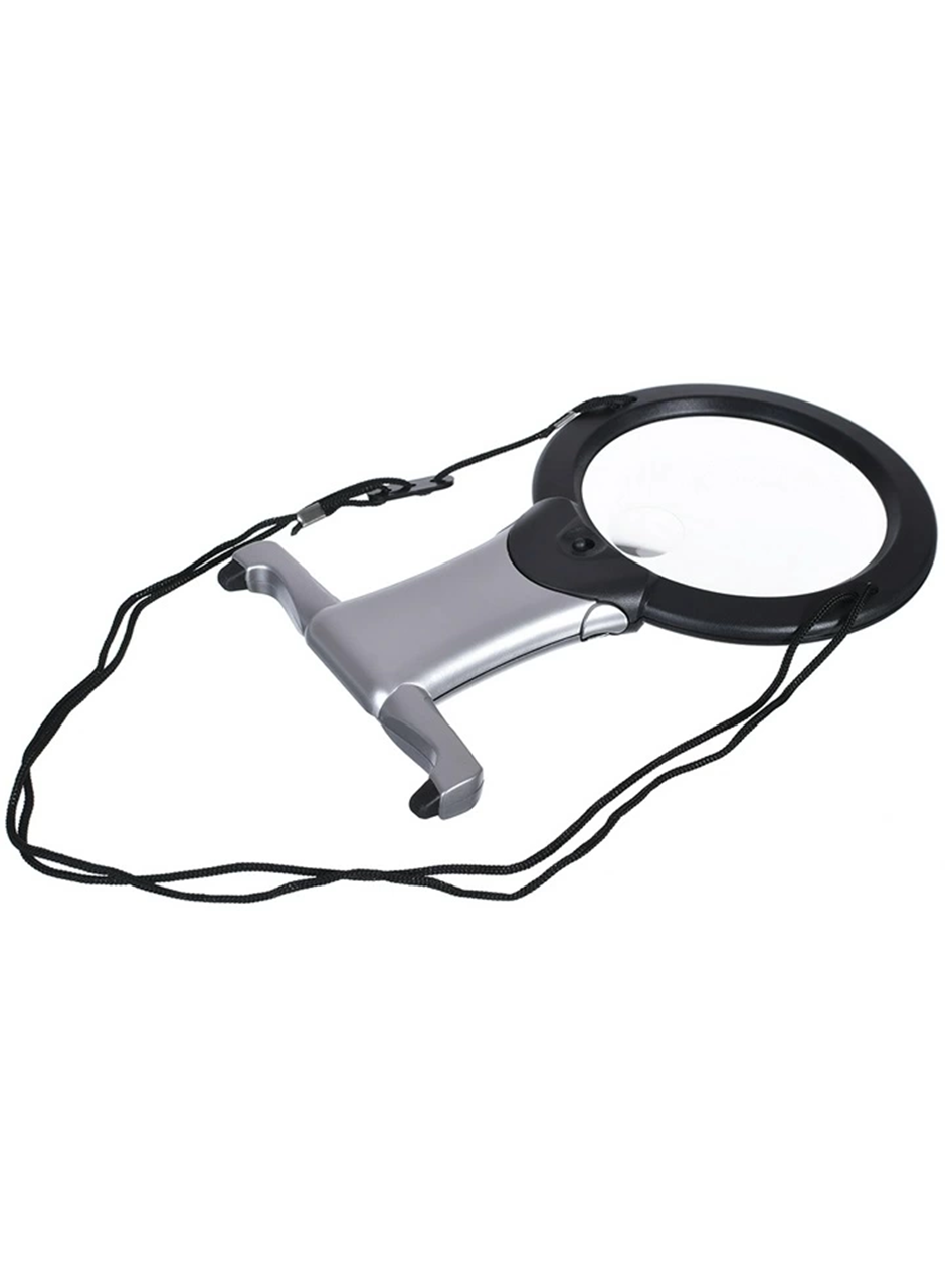 - 2X 6X LED eller serbest,boyun asılı,dıkış,okuma için en uygun Büyüteç 11b-1 (