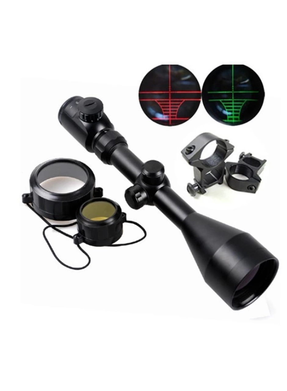 3-9x56eg Yüksek Kaliteli çıft ışık Kırmızı,yeşil Kaynaklı Avcılık Süfer Dürbün(b) (