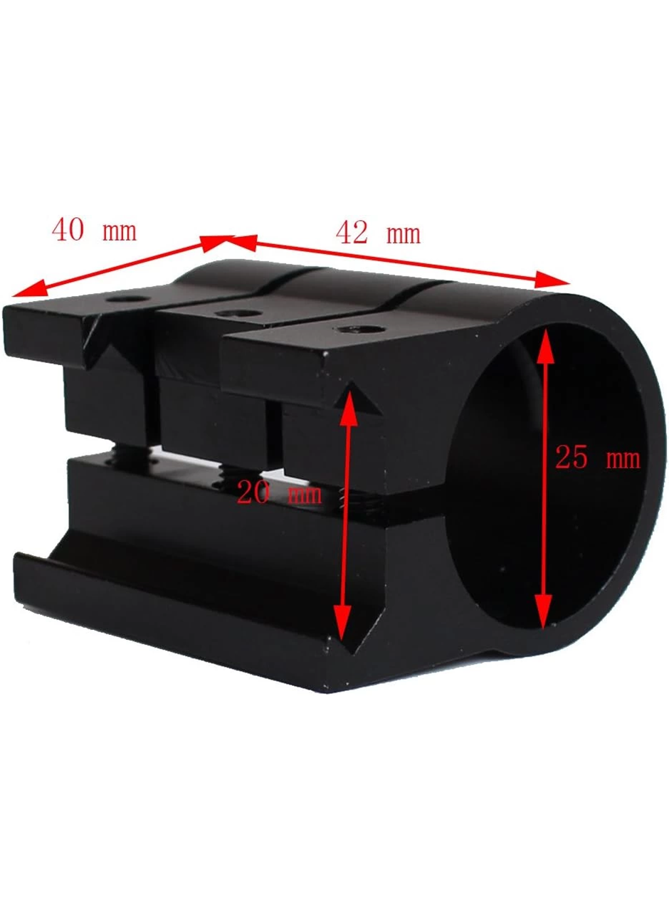 - Picatinny Raylı lere Fener ve Lazer Takma Aparatı (