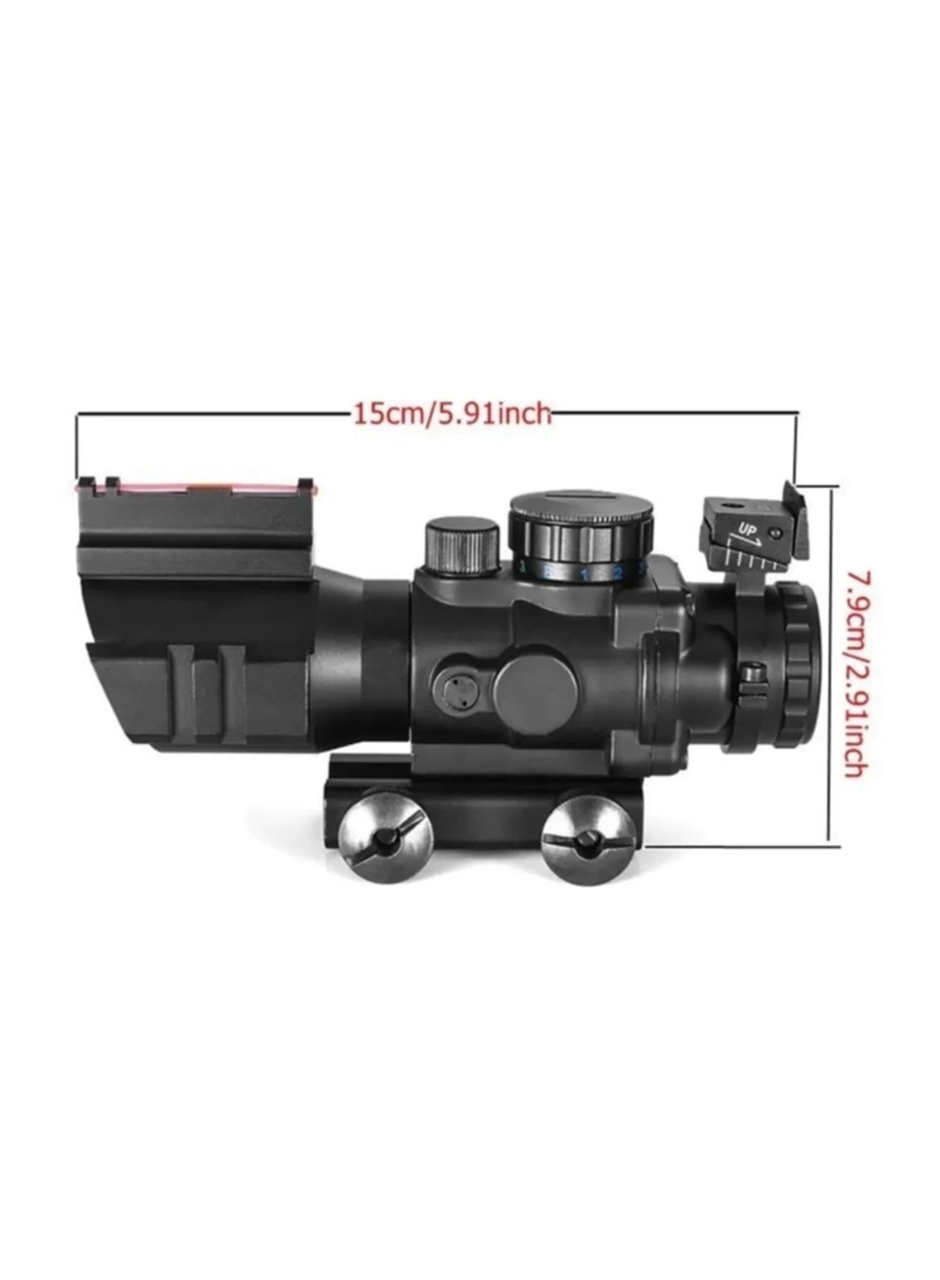 SPIKE 4X32 Kırmızı Işıklı Dürbünü 4x32 (