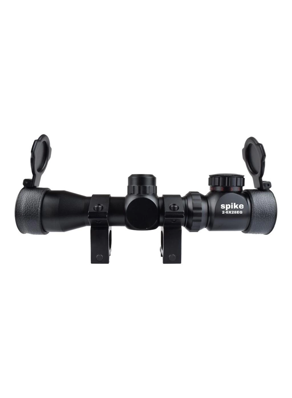 2-6x28 Zoomlu Av Tüfeği Dürbünü Hedef çizgili,çıft Işıklı (