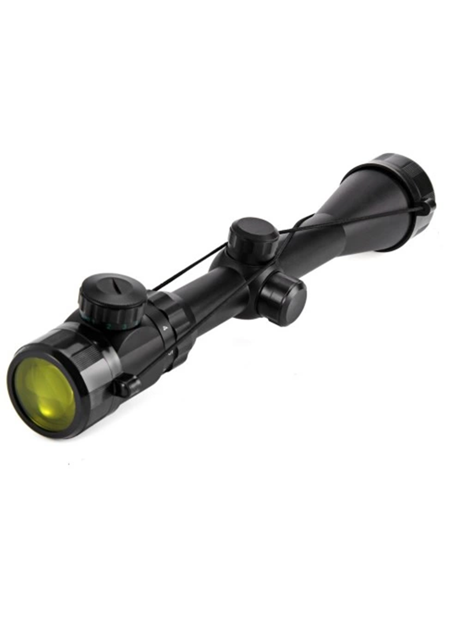 3-9x40 Zoomlu Çıft Işıklı Av Tüfeği Dürbünü Montaj Kelepçeli (