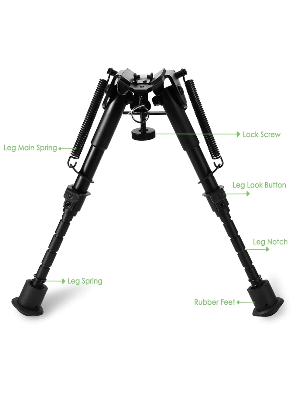 -üstün Metal Alaşım Bipod çatalayak (
