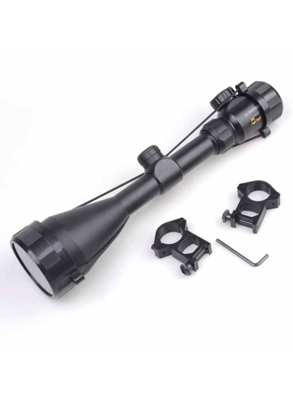 3-9x56eg Dürbünü çift Işık Kırmızı,yeşil Kaynaklı Zoomlu (