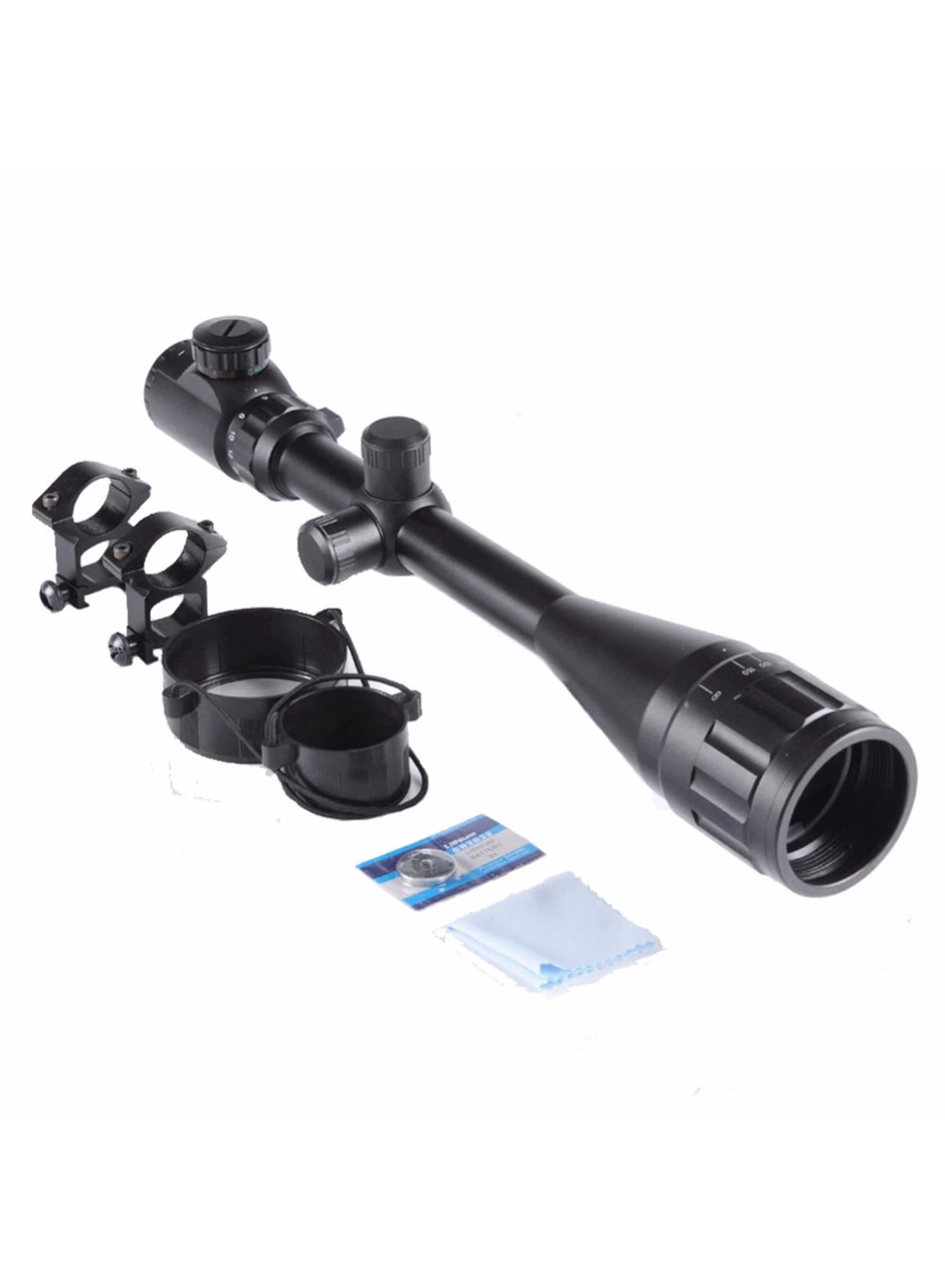 6-24x50 Aoe Dürbünü çift Işık Kırmızı,yeşil Kaynaklı Zoomlu (