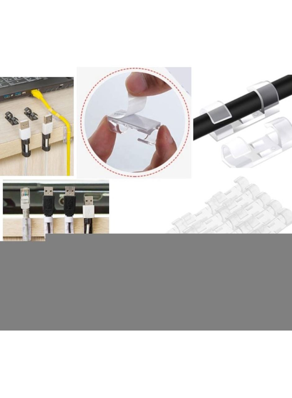 Kablo Sabitleyici Klips Seti 20 Adet