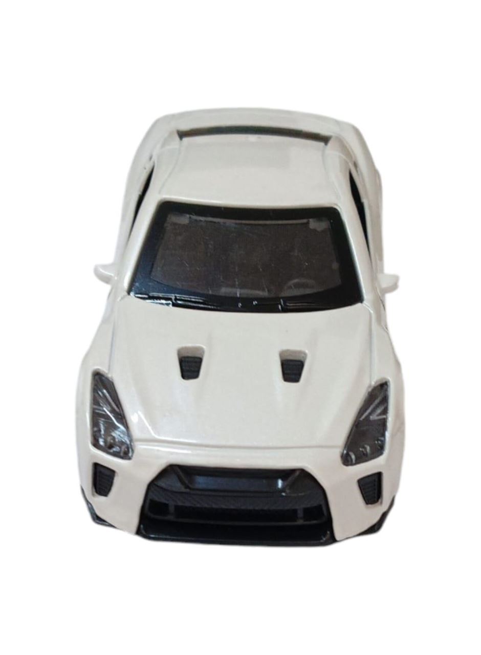 Çek Bırak Metal Araba - 4311E - Beyaz