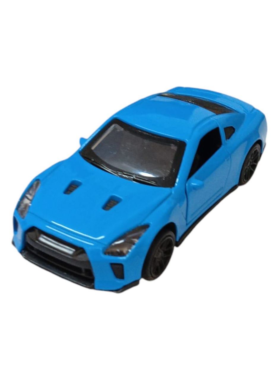 Çek Bırak Metal Araba - 4311E - Mavi