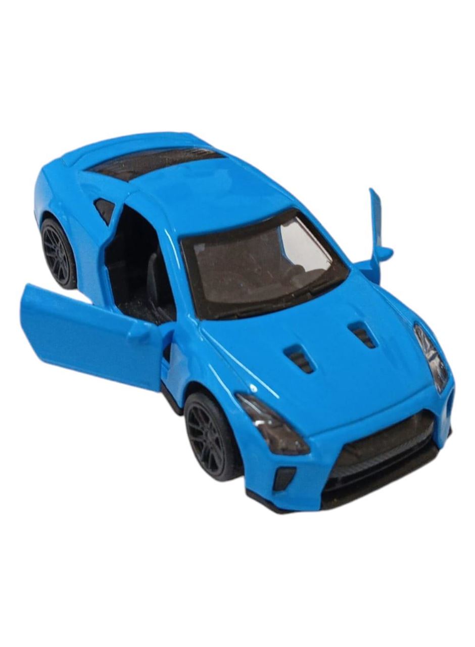 Çek Bırak Metal Araba - 4311E - Mavi