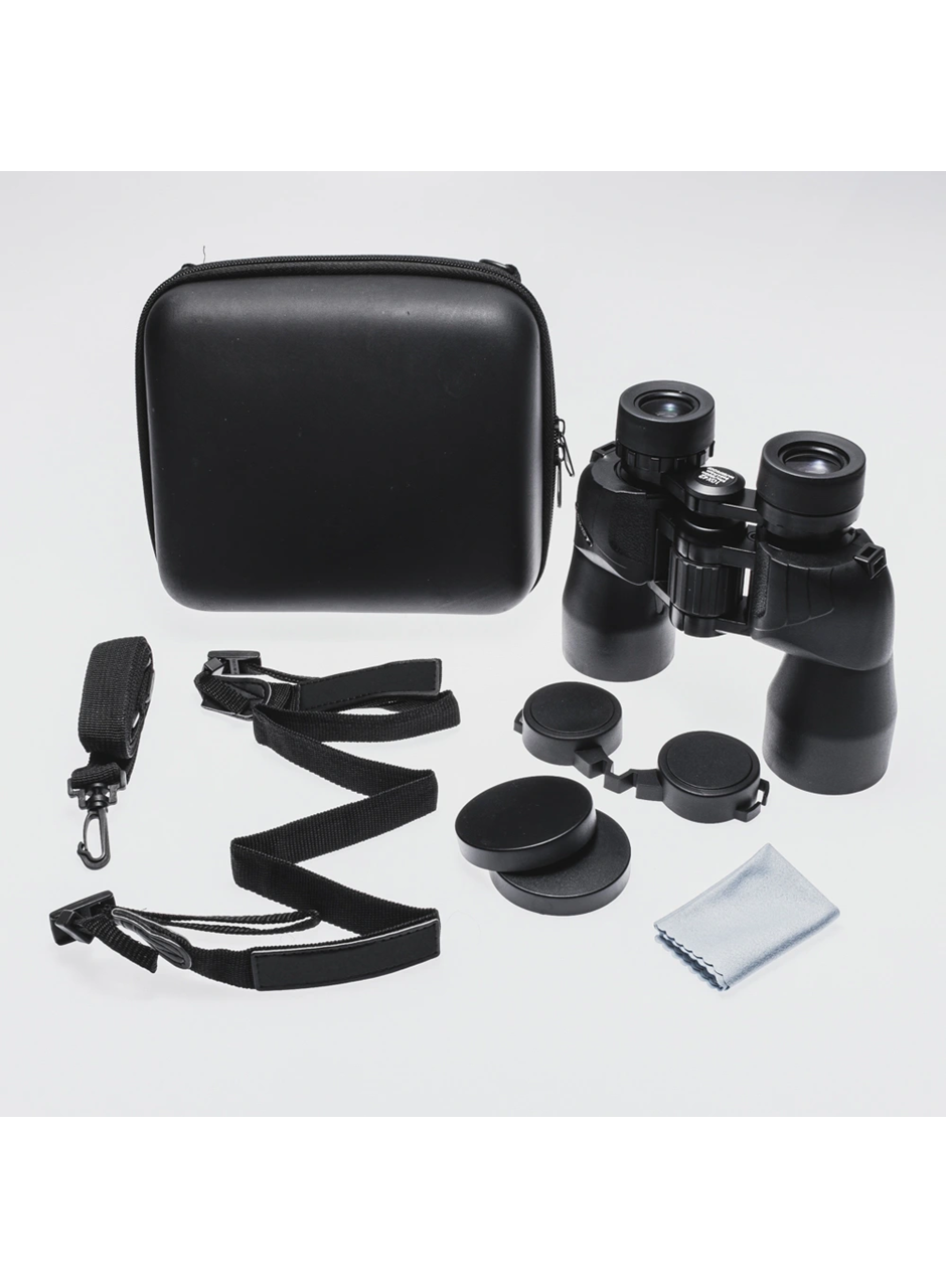 10x42 Profesyonel El Dürbünü – Büyük Mercek – Süper Netlik – 1000m/97m – Siyah (