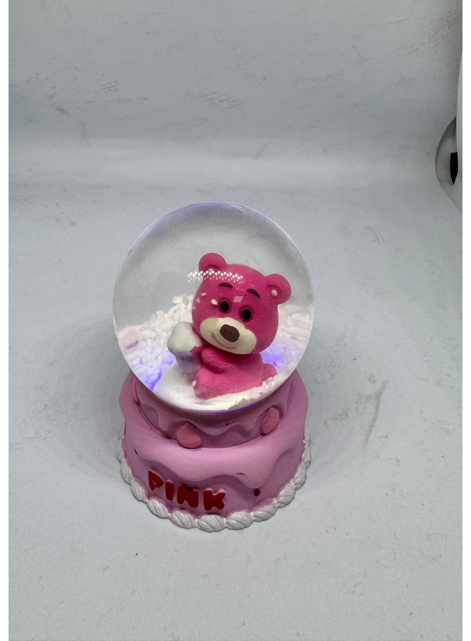 Işıklı Mini Küre 6 Cm Ayıcık