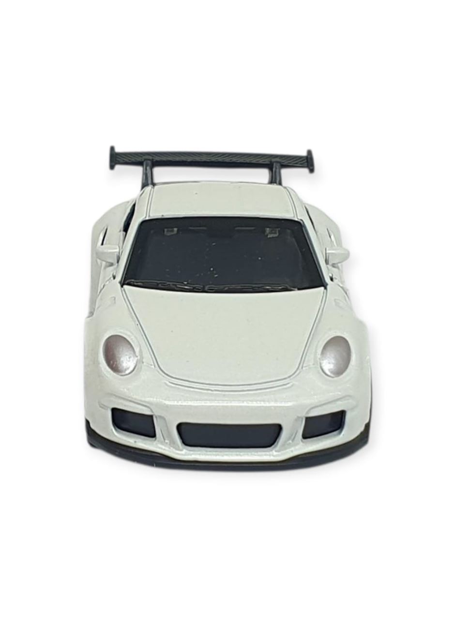 Çek Bırak Metal Küçük Arabalar 8 cm - 6411A-7 - Beyaz