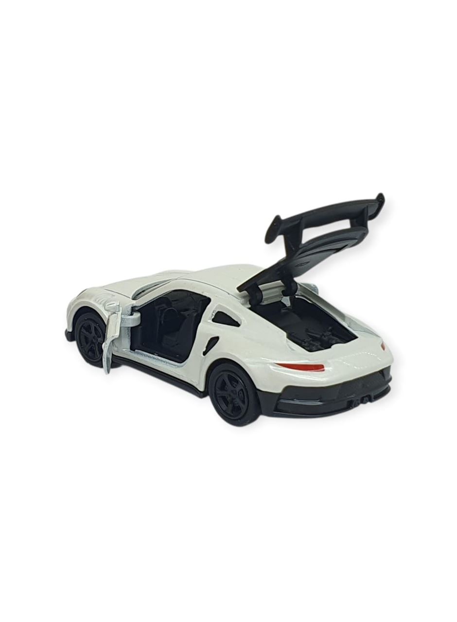 Çek Bırak Metal Küçük Arabalar 8 cm - 6411A-7 - Beyaz