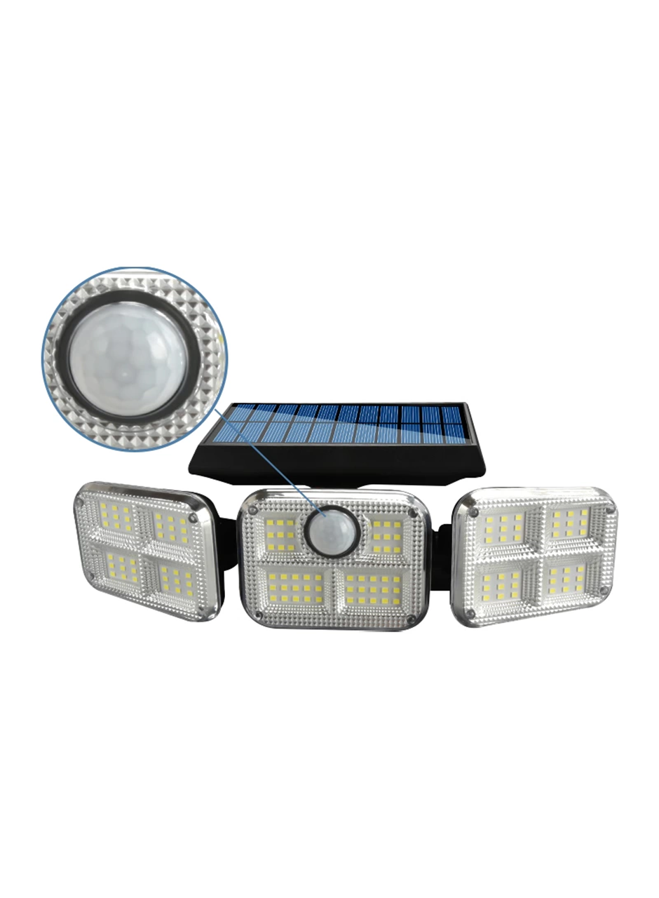 Sensörlü 3 Kademeli 120 Ledli Solar Lamba (