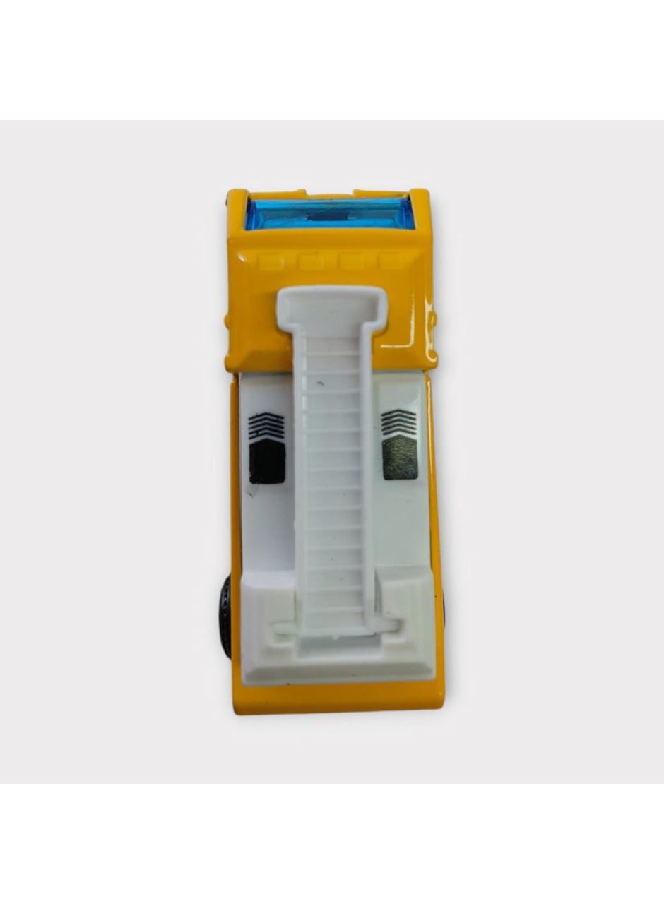 Küçük Metal İnşaat Araçları 7 cm - Kurtarma Kamyonu