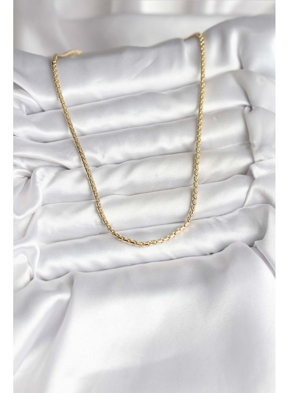 14K Gold Renk Kaplama Zincir Model CM Kadın Kolye