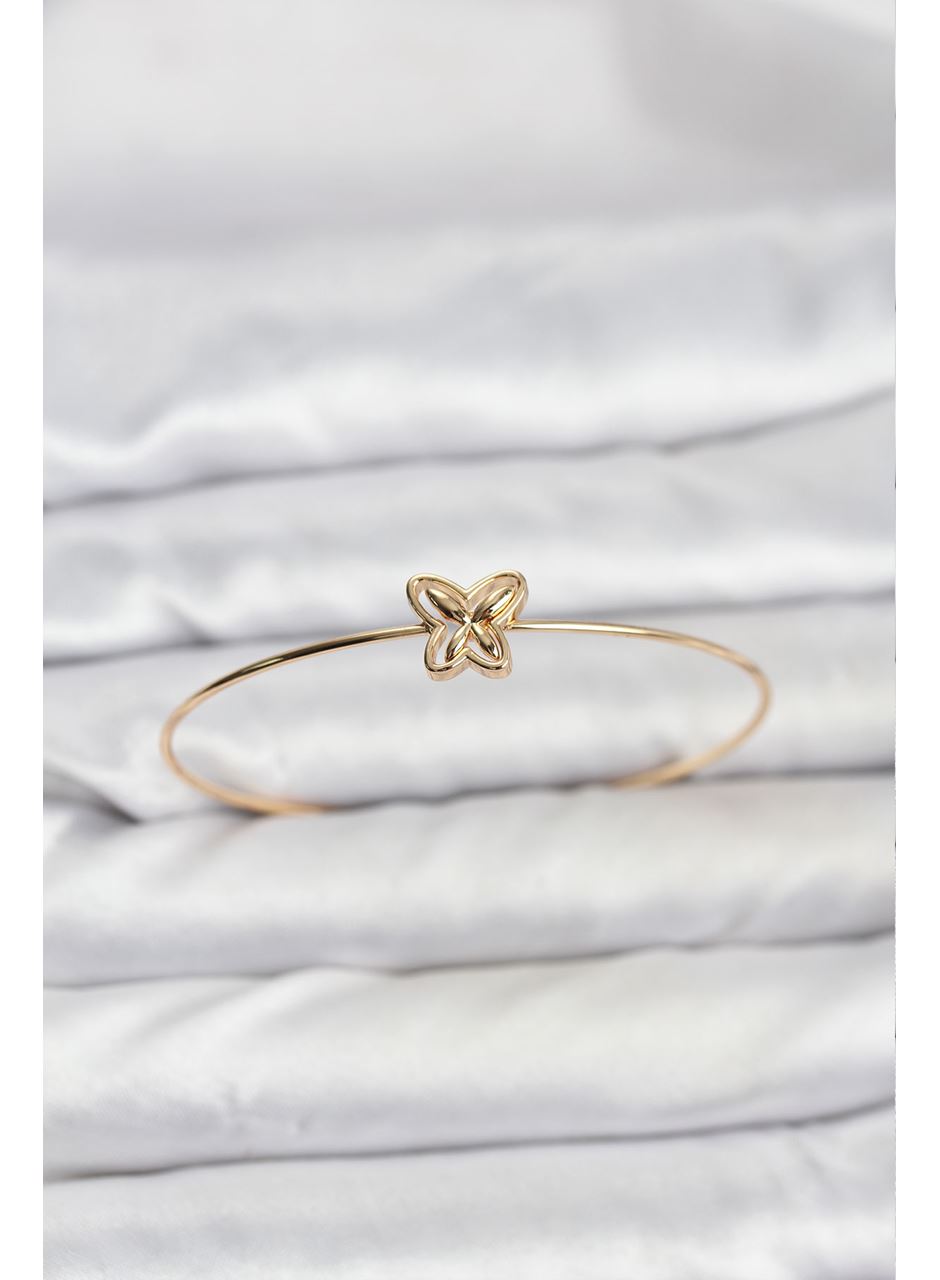 Kelebek Model Gold Renk Bileklik