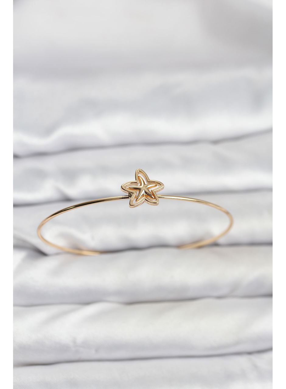 Yıldız Model Gold Renk Bileklik
