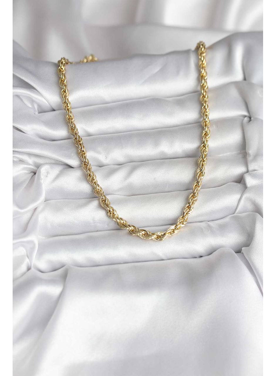 14K Gold Renk Kaplama Burgu Model CM Kadın Kolye