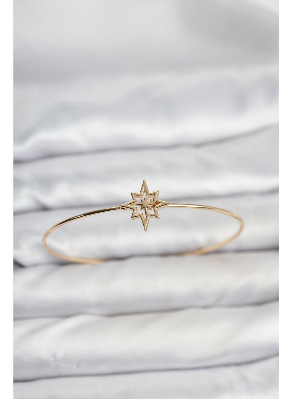 Kutup Yıldızı Model Gold Renk Bileklik