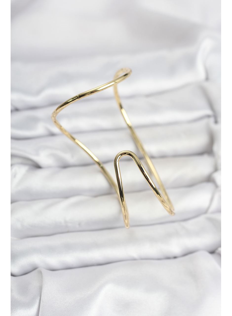 Gold Renk Pirinç El Bileziği