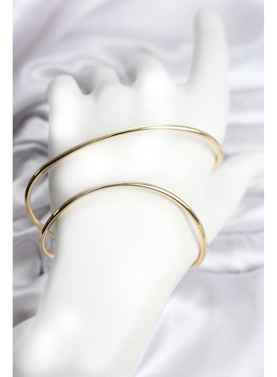 Gold Renk Pirinç El Bileziği