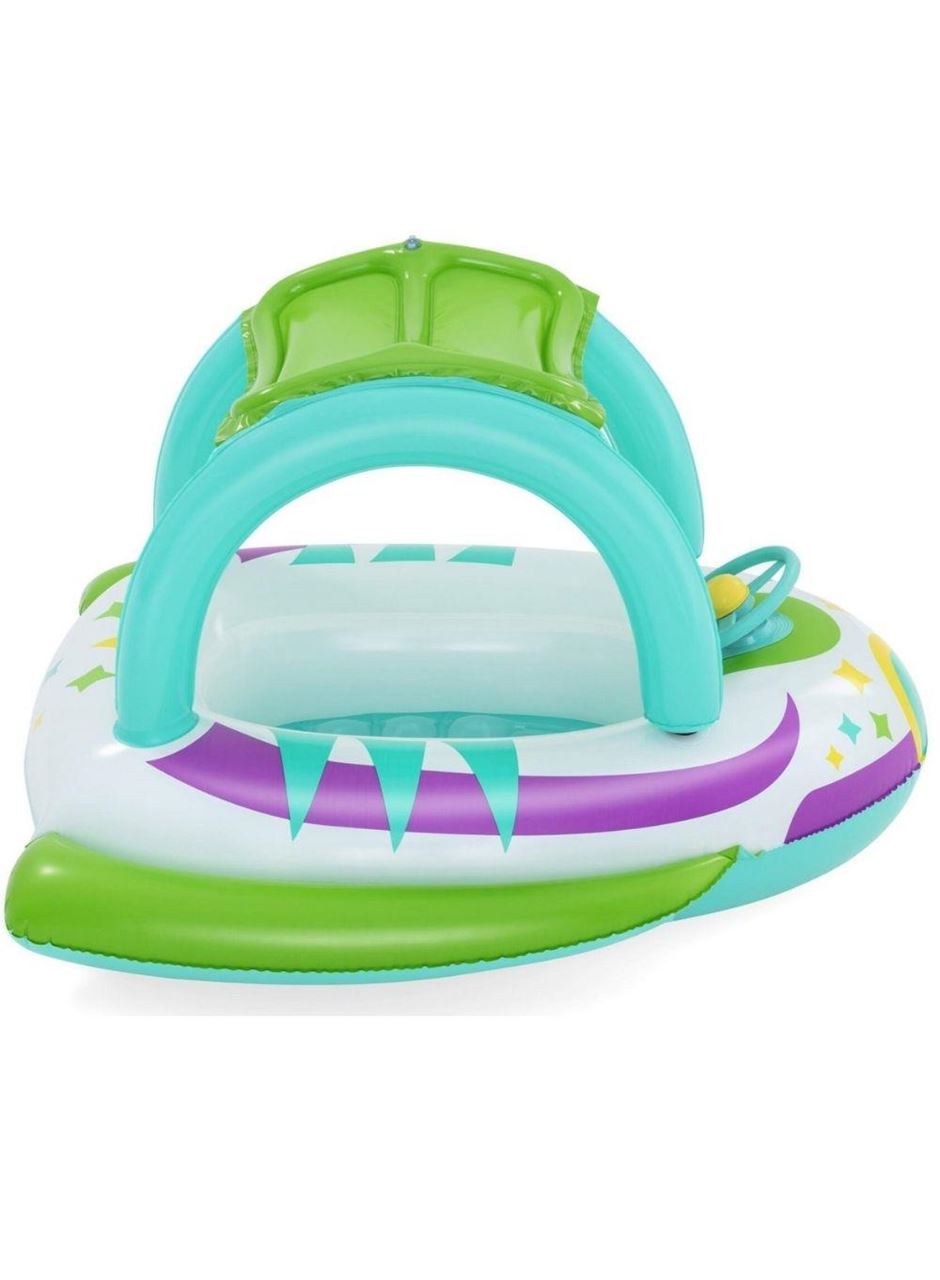 Bestway Gölgelikli Direksiyonlu Kornalı Bot 107x102 Cm - 34149