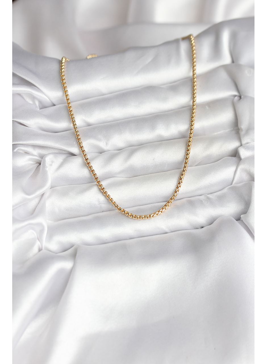 14K Gold Renk Kaplama Zincir Model CM Kadın Kolye