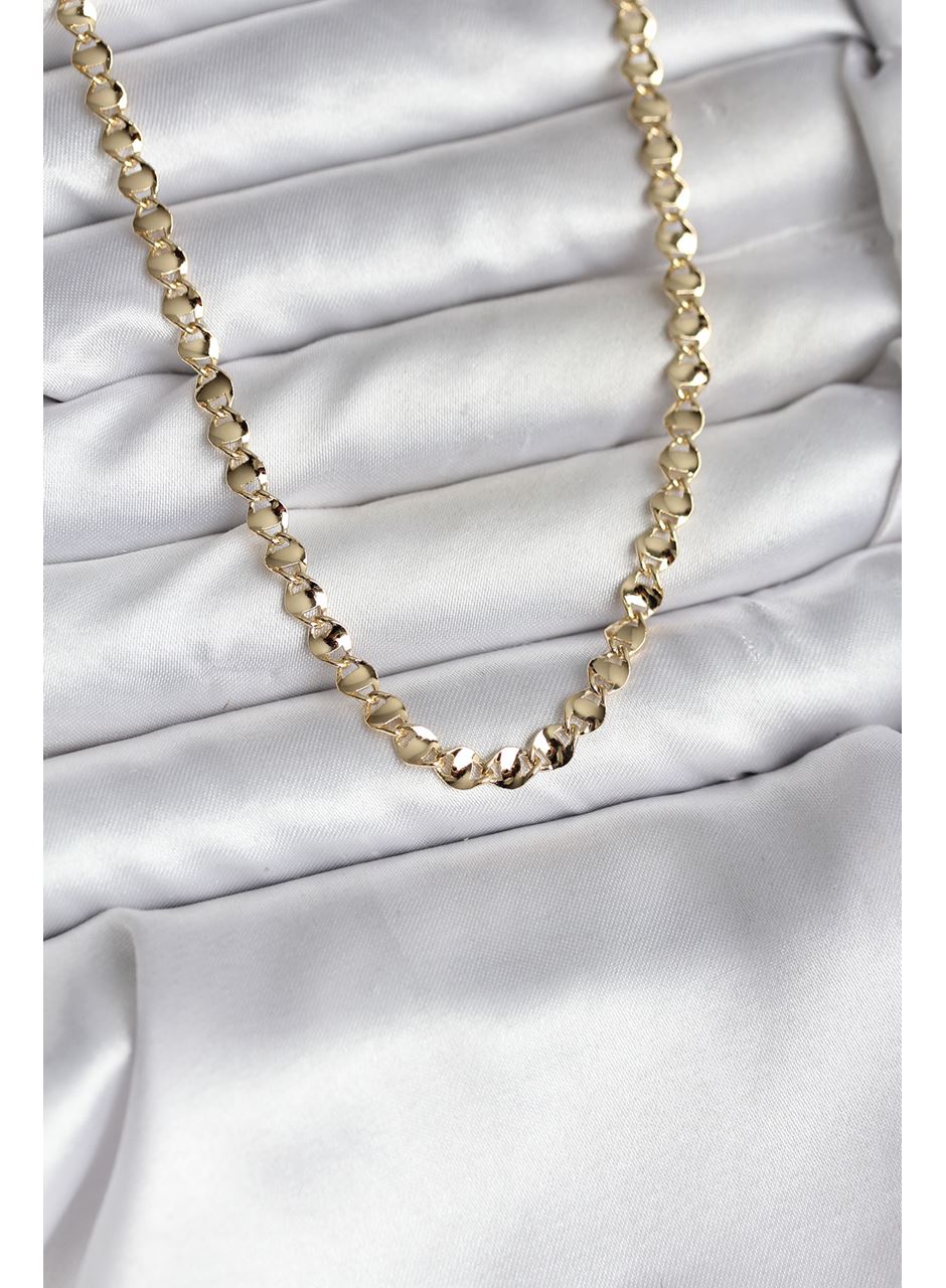 14K Gold Renk Kaplama Zincir Model CM Kadın Kolye