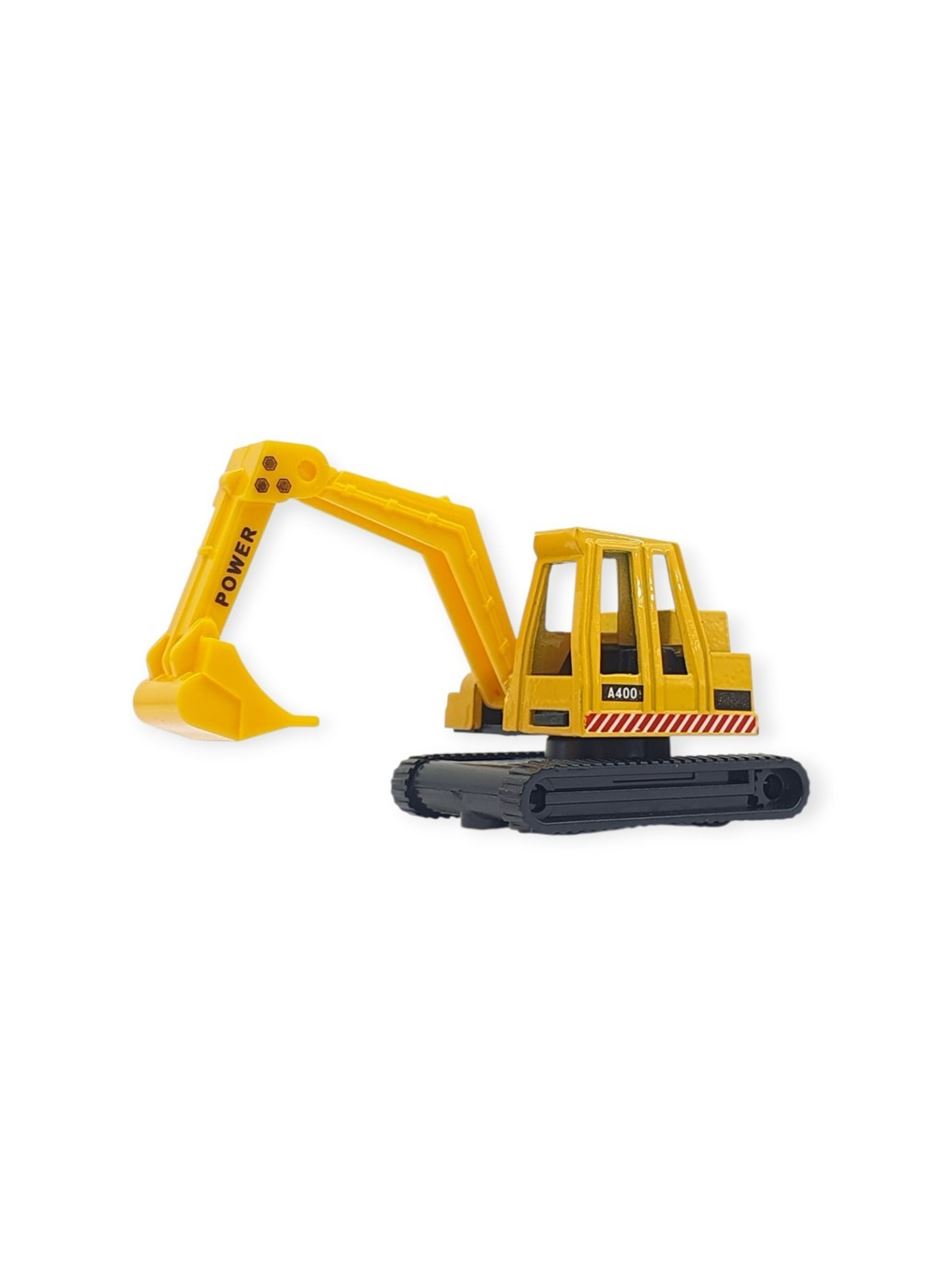 3'lü İş Makinaları Road Seti - Die Cast - DS044 - İnşaat