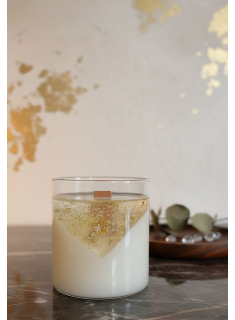 Balkabağı ve Tarçın Esaslı Doğal Soya Wax  Ve Jel Mum