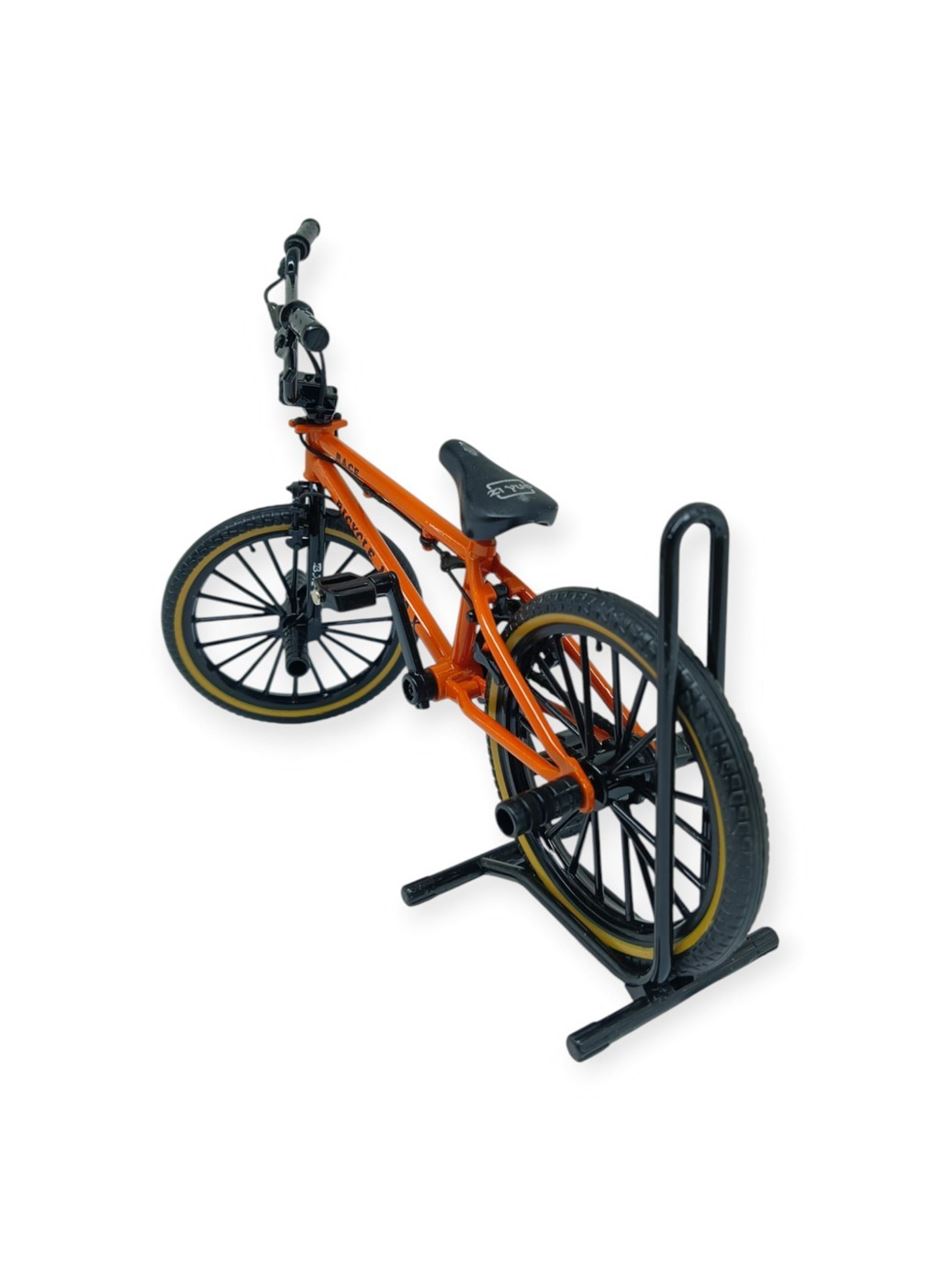 Model Araçlar -1:8 Metal BMX Bisiklet - Die -Cast 17 cm - Turuncu