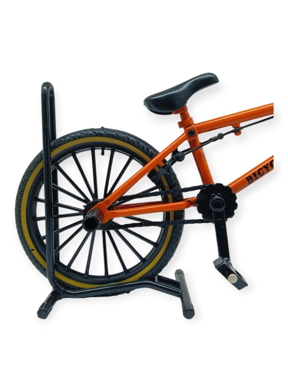 Model Araçlar -1:8 Metal BMX Bisiklet - Die -Cast 17 cm - Turuncu
