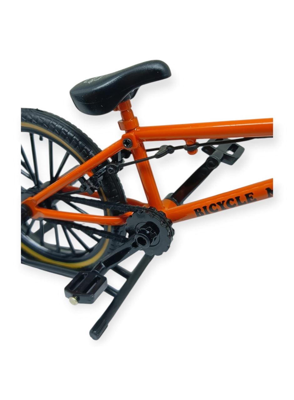 Model Araçlar -1:8 Metal BMX Bisiklet - Die -Cast 17 cm - Turuncu