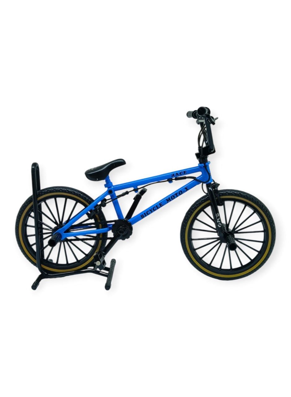 Model Araçlar -1:8 Metal BMX Bisiklet - Die -Cast 17 cm - Mavi