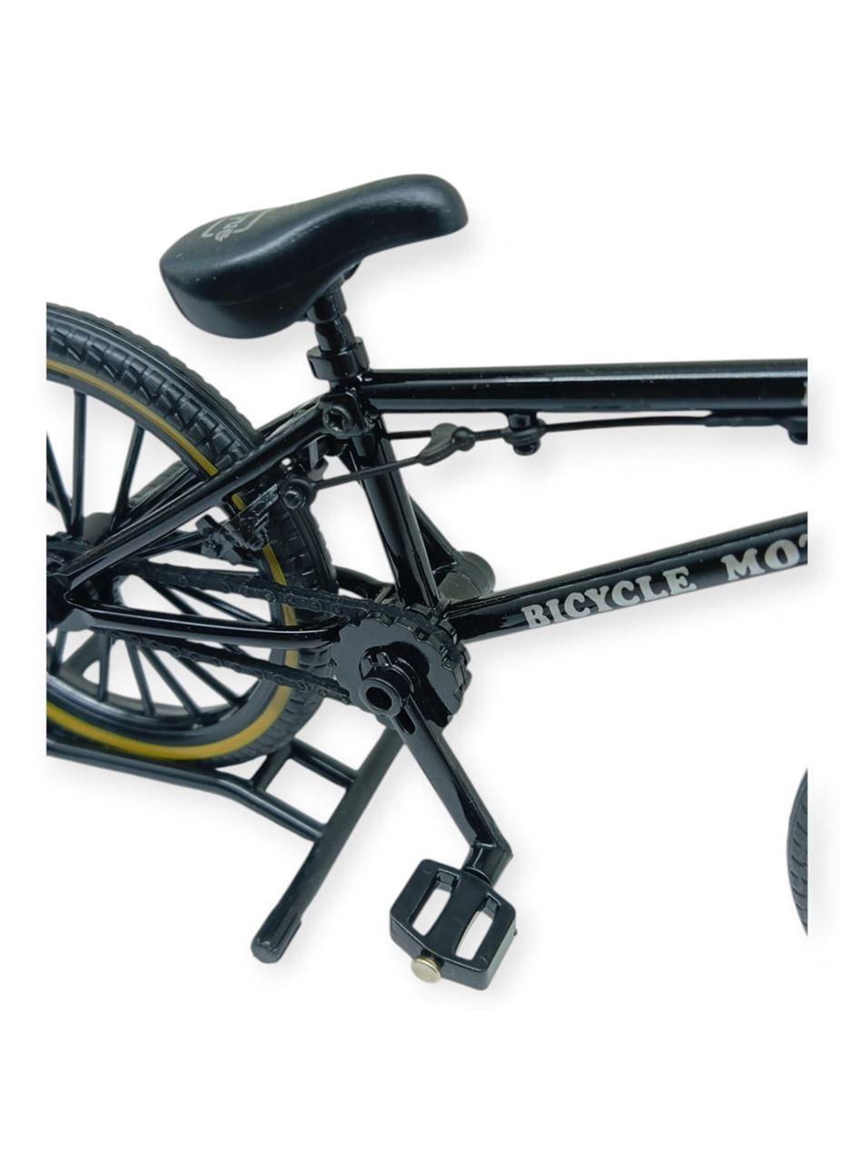 Model Araçlar -1:8 Metal BMX Bisiklet - Die -Cast 17 cm - Siyah