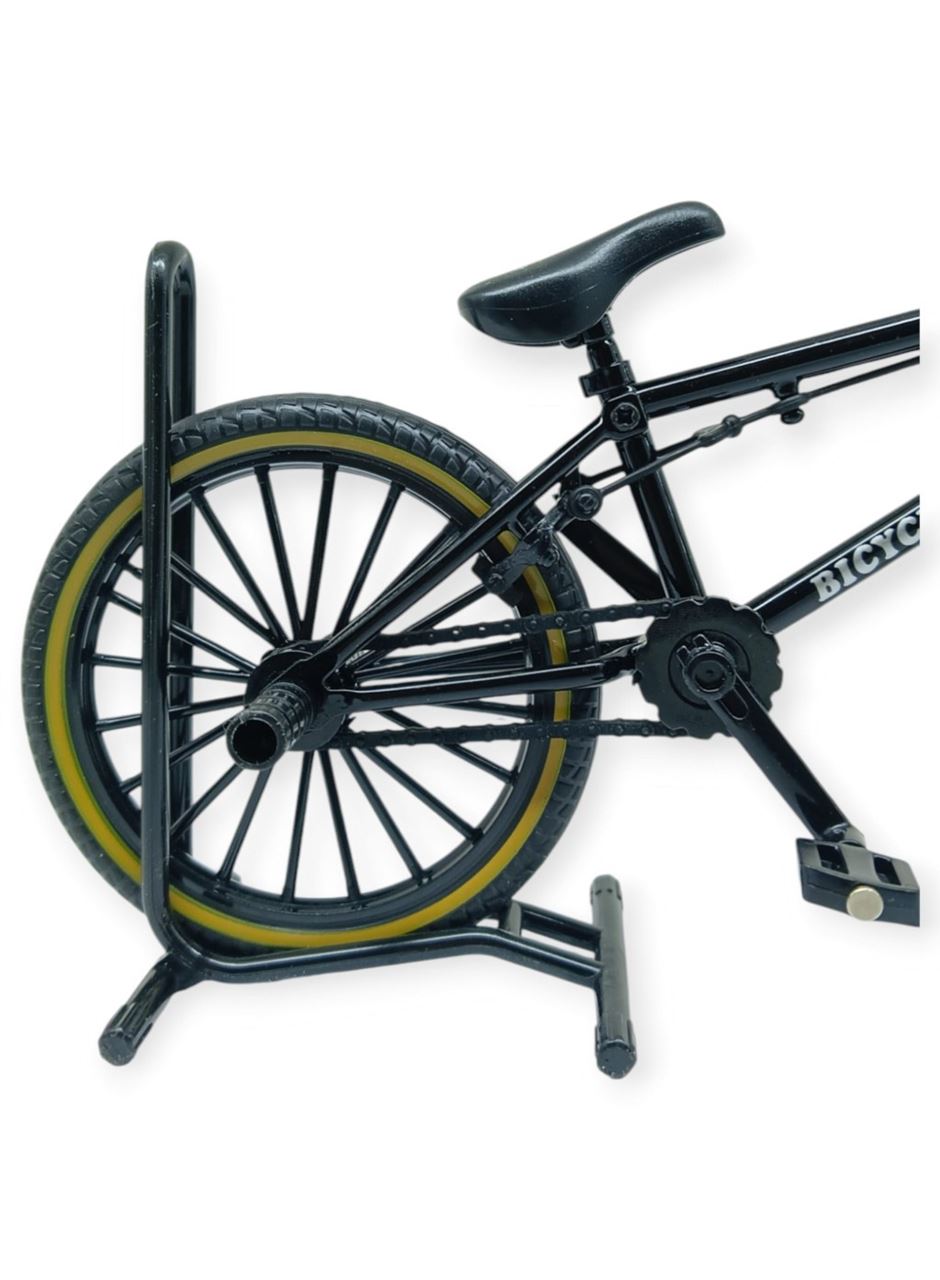 Model Araçlar -1:8 Metal BMX Bisiklet - Die -Cast 17 cm - Siyah