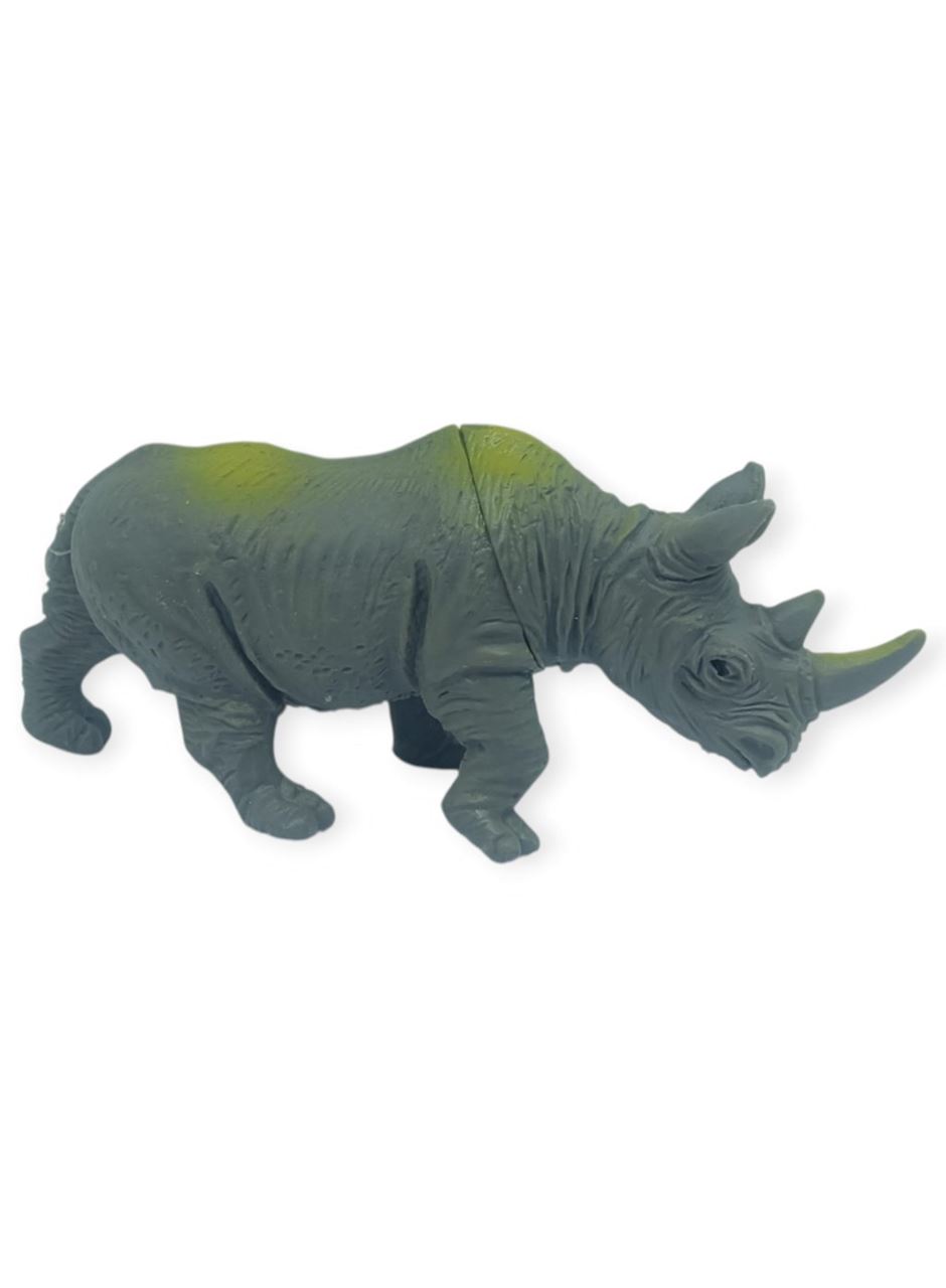 Hayvan Figürleri - Vahşi Hayvanlar 10 cm - Gergedan