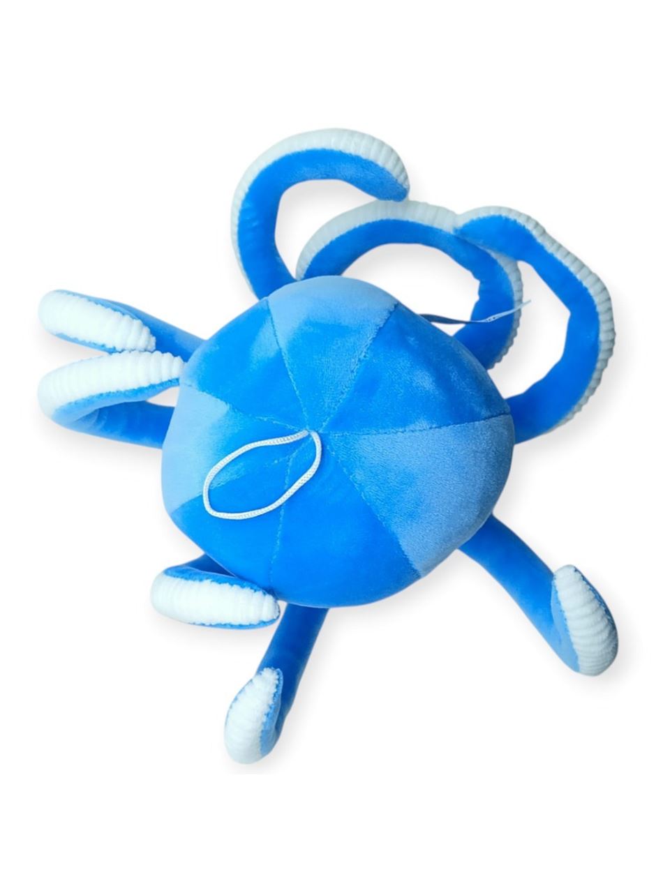 Peluş Sevimli Ahtapot 30 cm - Mavi