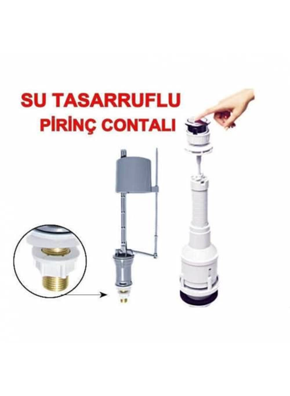 Klozet Sifon Basmalı Rezervuar İç Takım Su Tasarruflu (