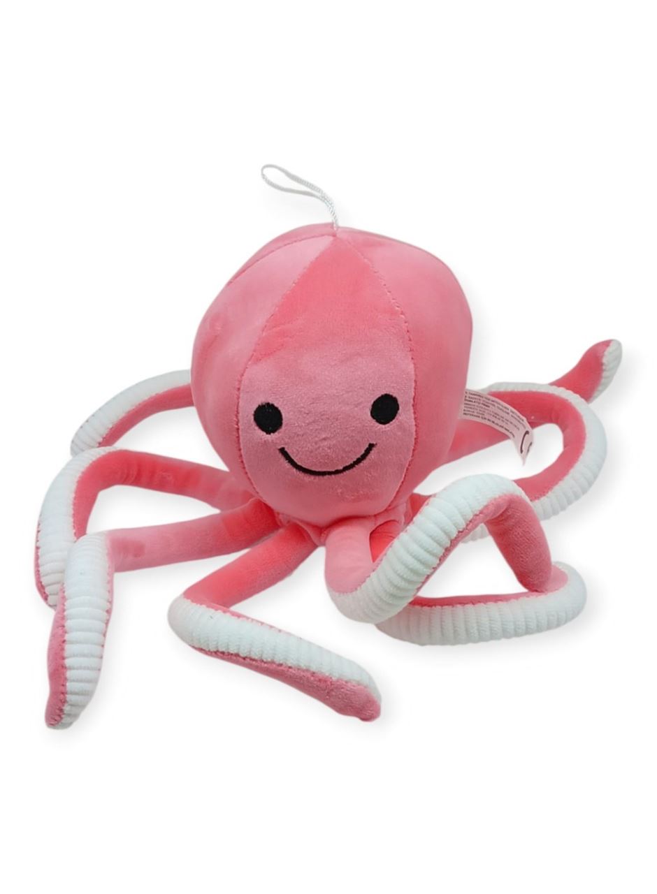 Peluş Sevimli Ahtapot 30 cm - Pembe