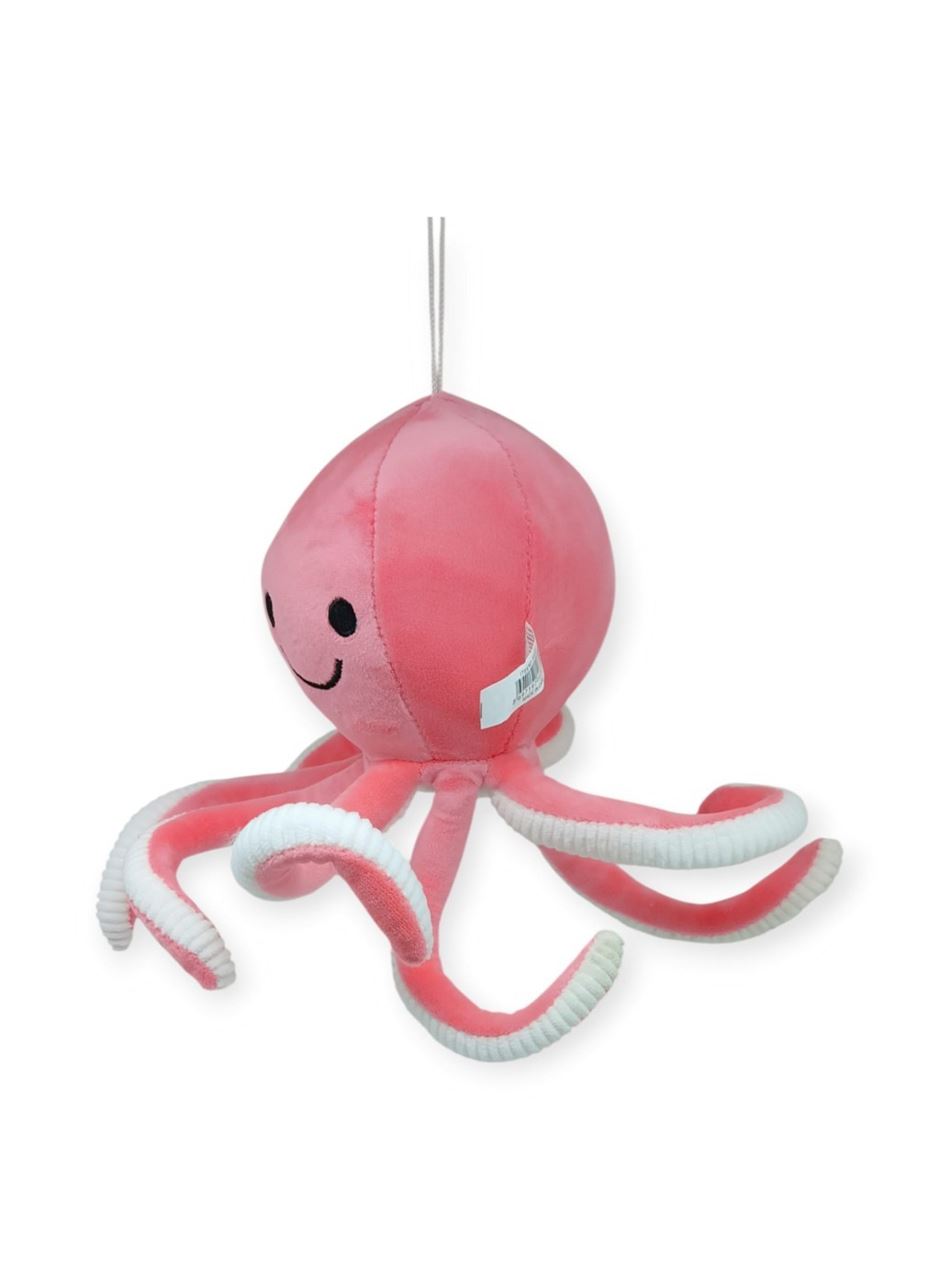 Peluş Sevimli Ahtapot 30 cm - Pembe