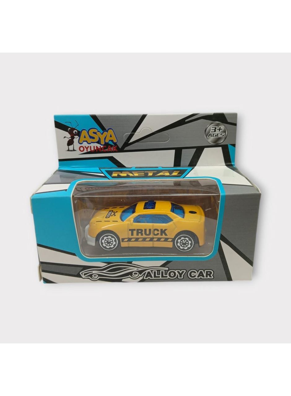 Küçük Metal İnşaat Araçları 7 cm - Araba